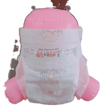 Factory price reject available stocks baby diapers in bales tape diaper for babies
