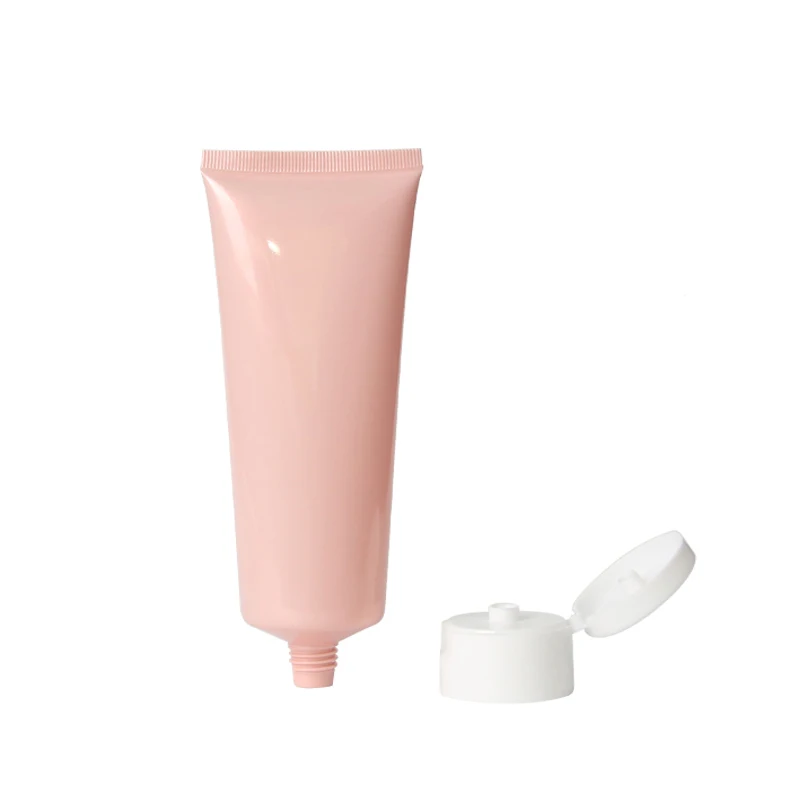 Fast Delivery Empty High Quality Round Transparent OEM/ODM Cosmetic Tube 100Ml Biodegradable Plastic Tube