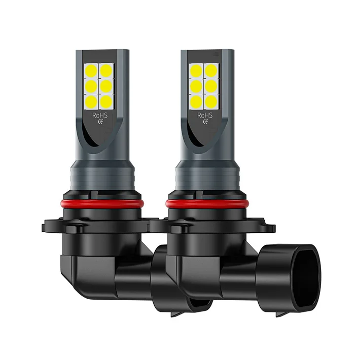 LED car marker lamp wholesale automobile LED fog lamp for vehicle H4 H7 H8/H11 HB3/HB43030 12 lamp headlights bulb
