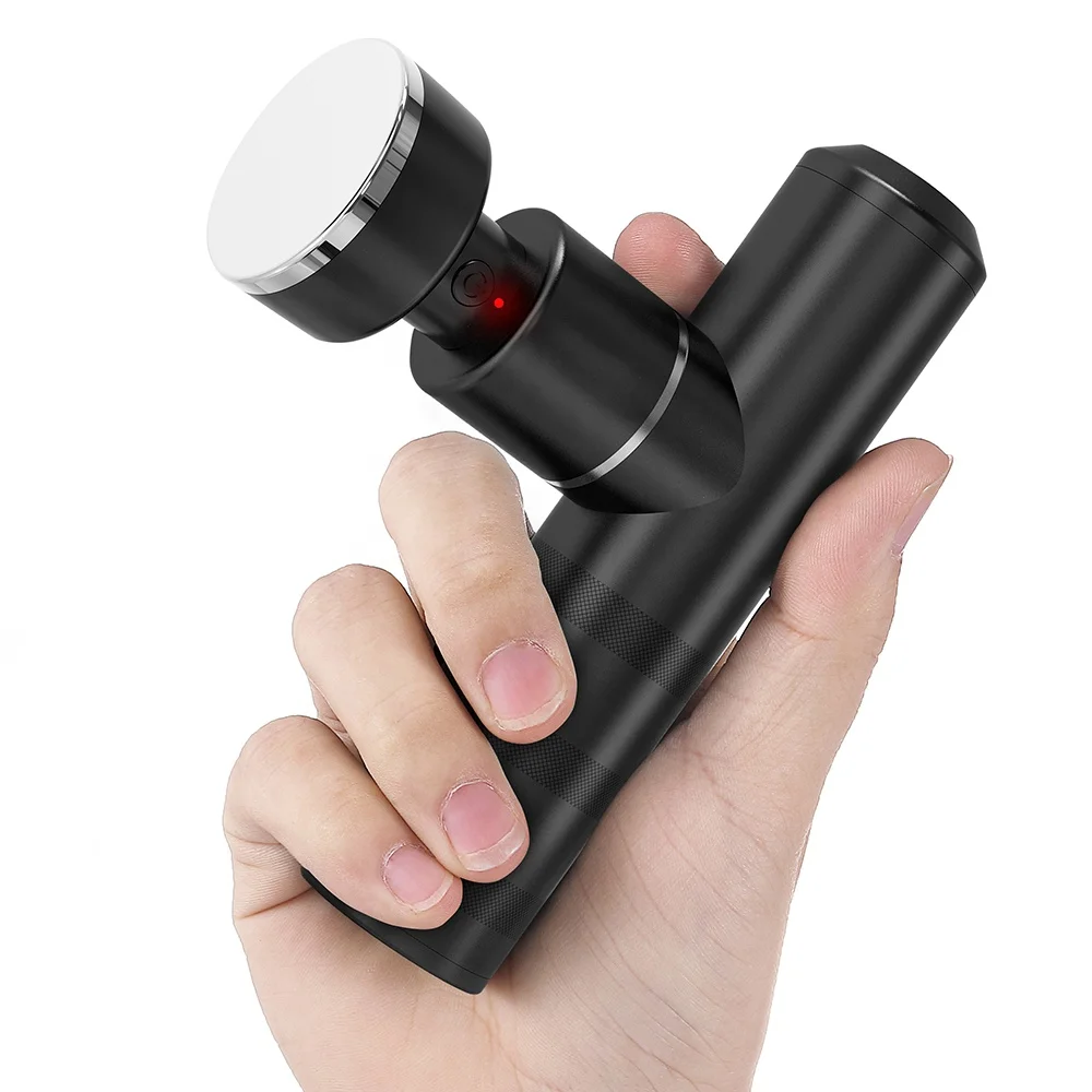 Source Manufacturer 5 Massage Head Mini Massage Gun Deep Tissue With Heating Head Massage Gun Best Budget With Case