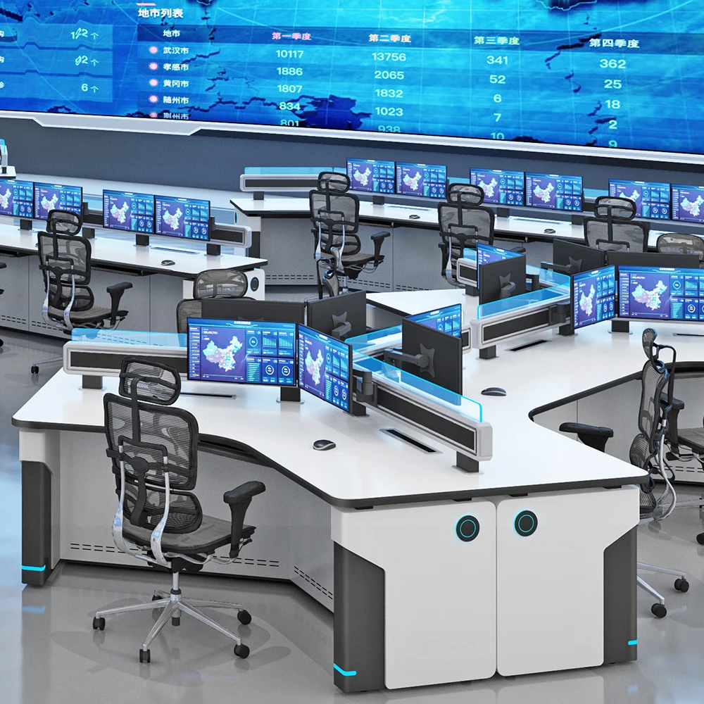 Multi Combo Design Emergency Operation Center Dispatch Control Room Console