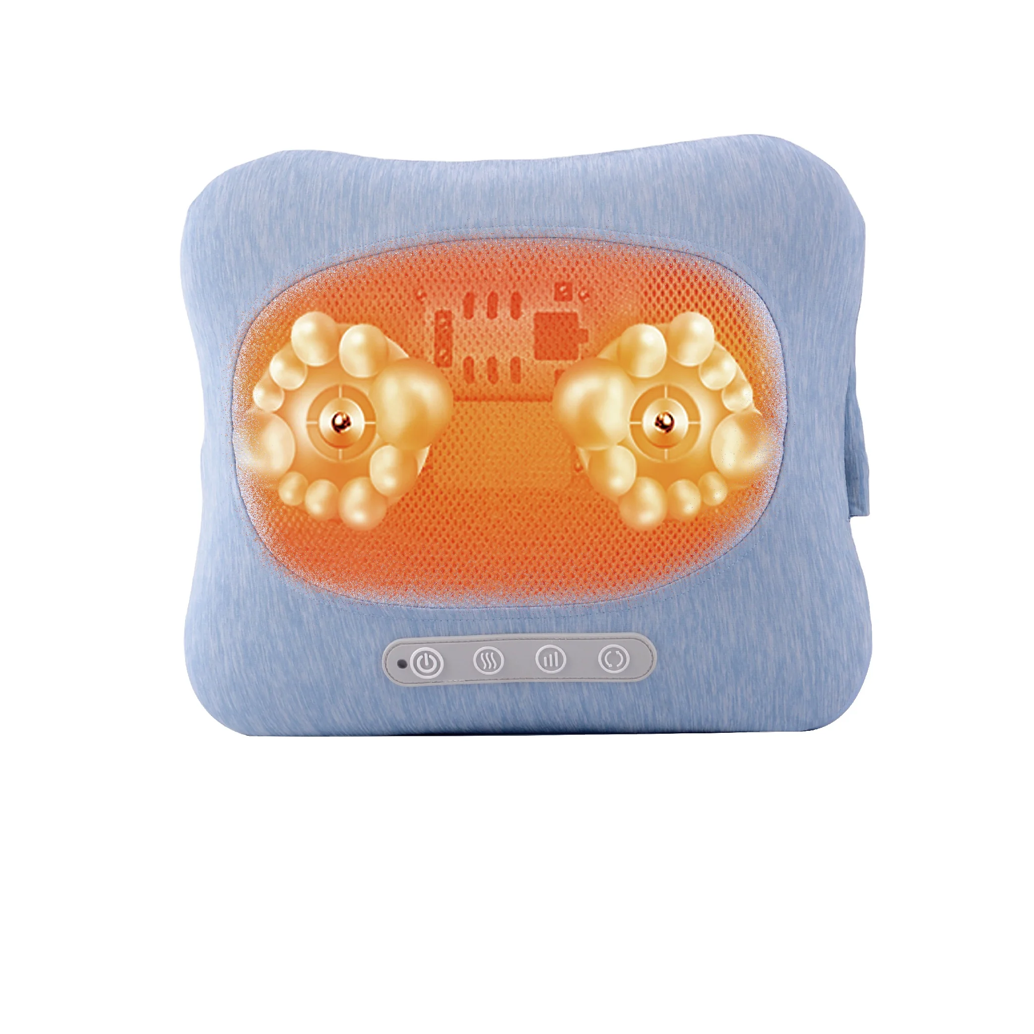 Wholesale Product Sofa Memory Sponge Massage Cushion Rolling Back Massage Home Car Use Massage Products Health Care Products