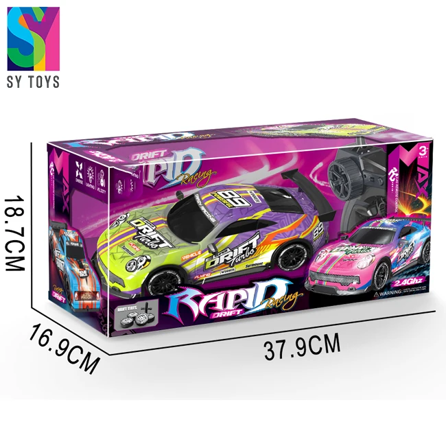 SY High-speed 2.4G Drift Race Vehicle 4wd Remote Control Electric Sport Car Controllable Accelerator Kids Car Toy Rc Drift Car