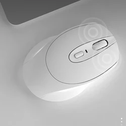 Advance Quality Dual-Mode Silent Mini 2.4G Usb Optical Ergonomic Rechargeable BIuetooth Wireless Mouse
