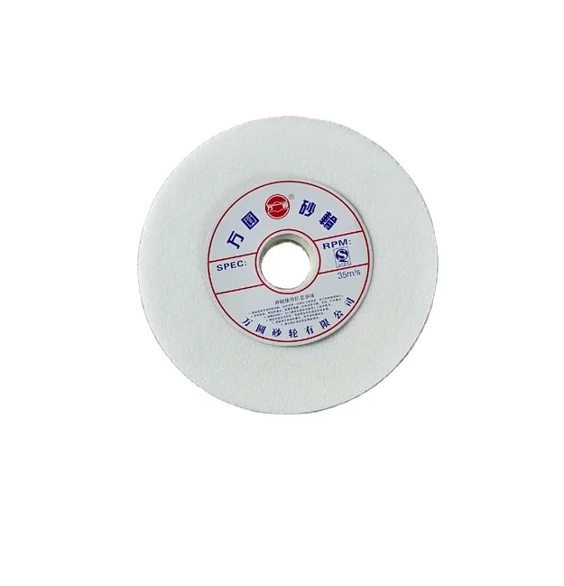 Wholesale China Manufacturer  White fused alumina abrasive wheel Grinding Wheel