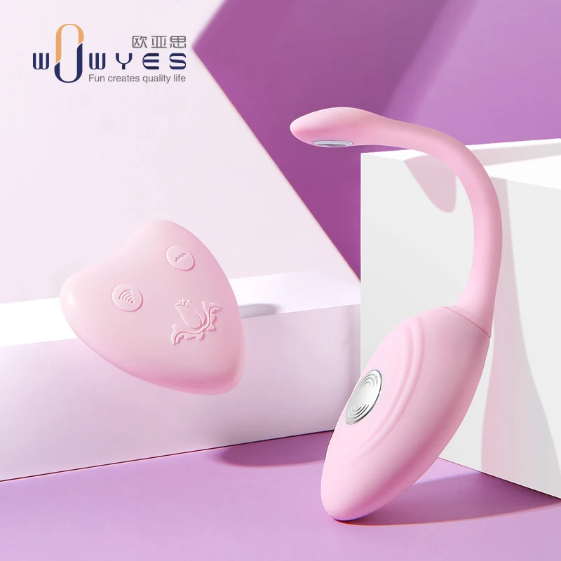 Wireless Remote Control Wearable Sex Toy Jumping Surprise Mini Silicone Love Jump Vibrator Egg  For Female
