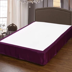 Luxury Decorative Bed Skirt Quilted Bed Skirts Fitted Bedding Hotel Bed Skirt For Mattress Cover Hotel Design Wholesale