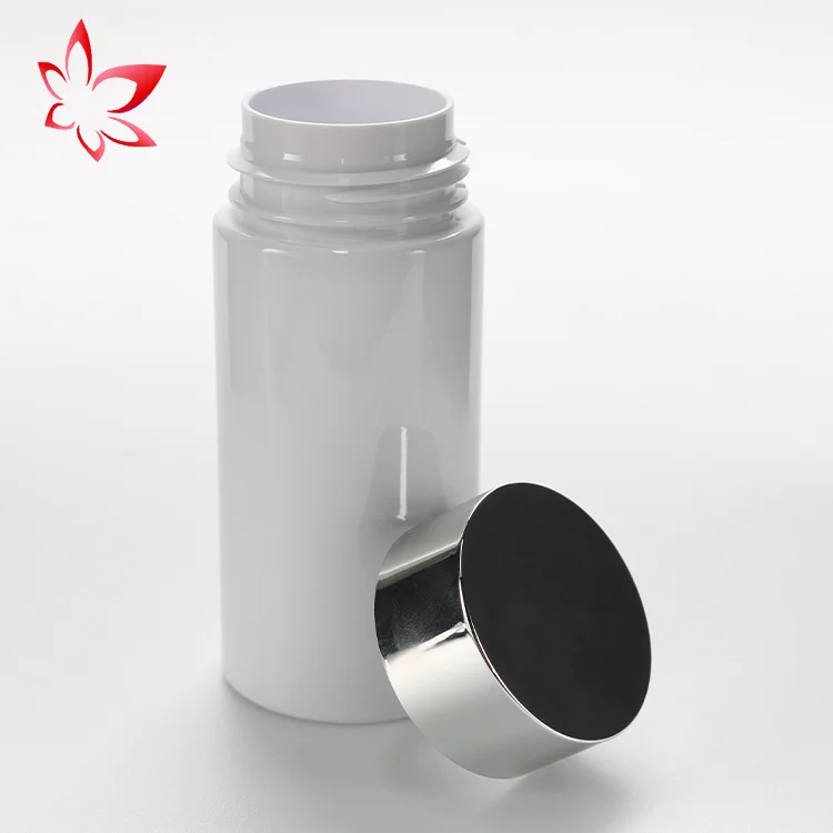 Julung Hotsale 250cc Pet White Capsule Container Pill Bottle Plastic Bottle With Tamper Proof lid