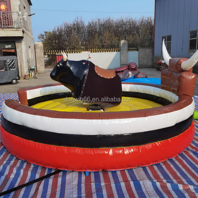 Commercial Crazy Sport Game Mecnic Bull Inflatable Mecanic Bull Rodeo Trade Inflatable Rodeo Bull Ride Mechanical Rodeo Games