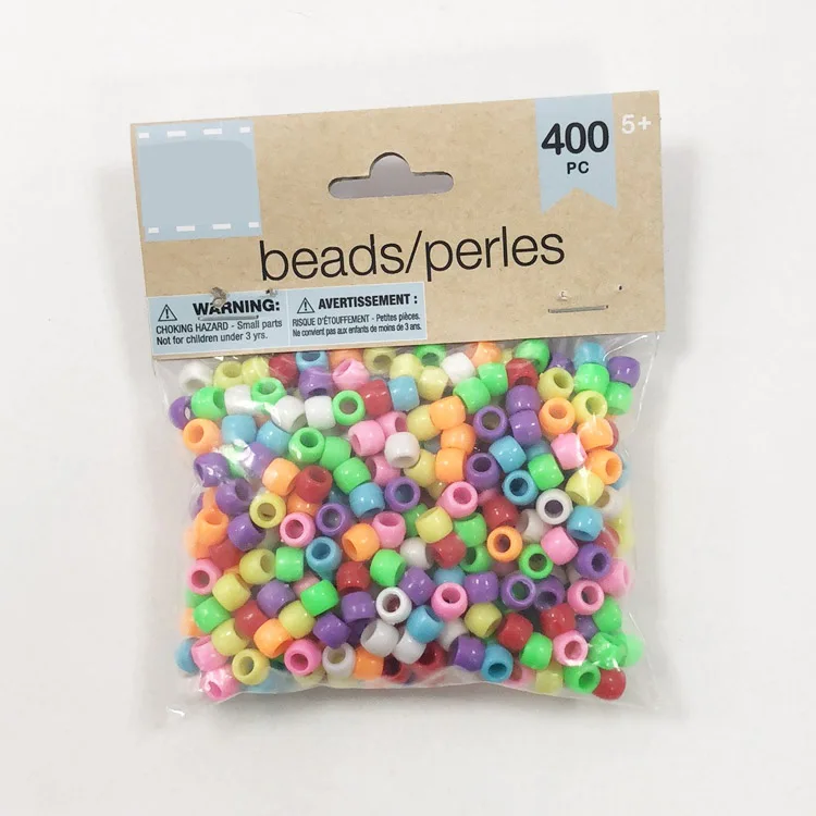 New Listing High Qulaity Low Price DIY Bracelets Round Plastic Beads for Jewelry Making