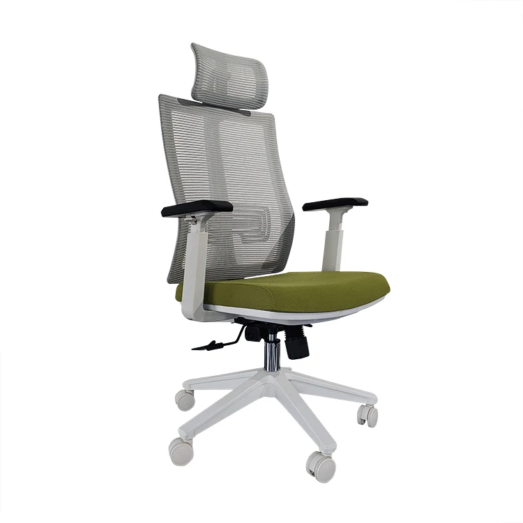 Modern high quality manager or boss mesh executive ergonomic office chair with headrest