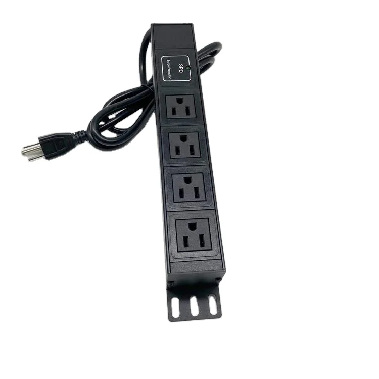 Table Desktop Socket US Plug  & Lightning protection switch  PDU electrical socket