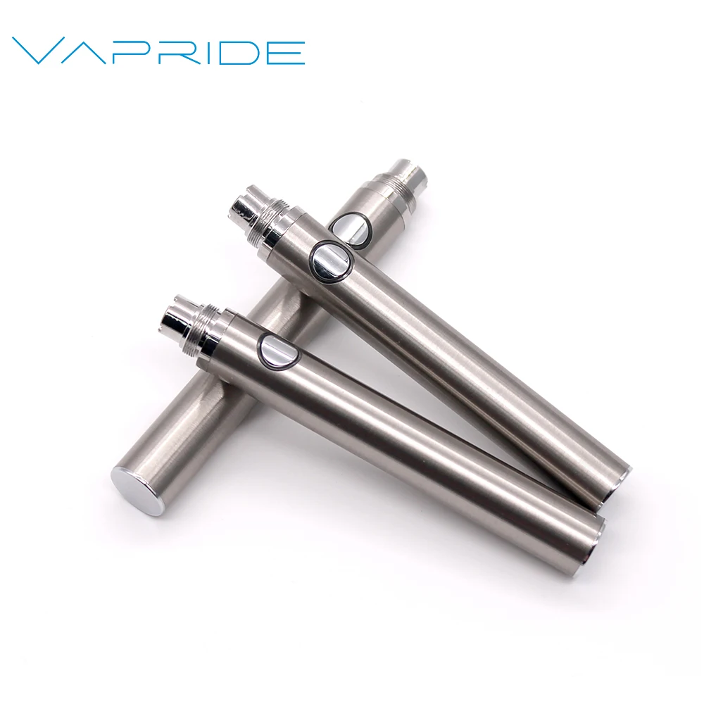 Аккумулятор для вейпа Vapride Evod twist 2 CBD 510, постоянное напряжение 3,7 в, испаритель Evod Pen с Натяжной кнопкой
