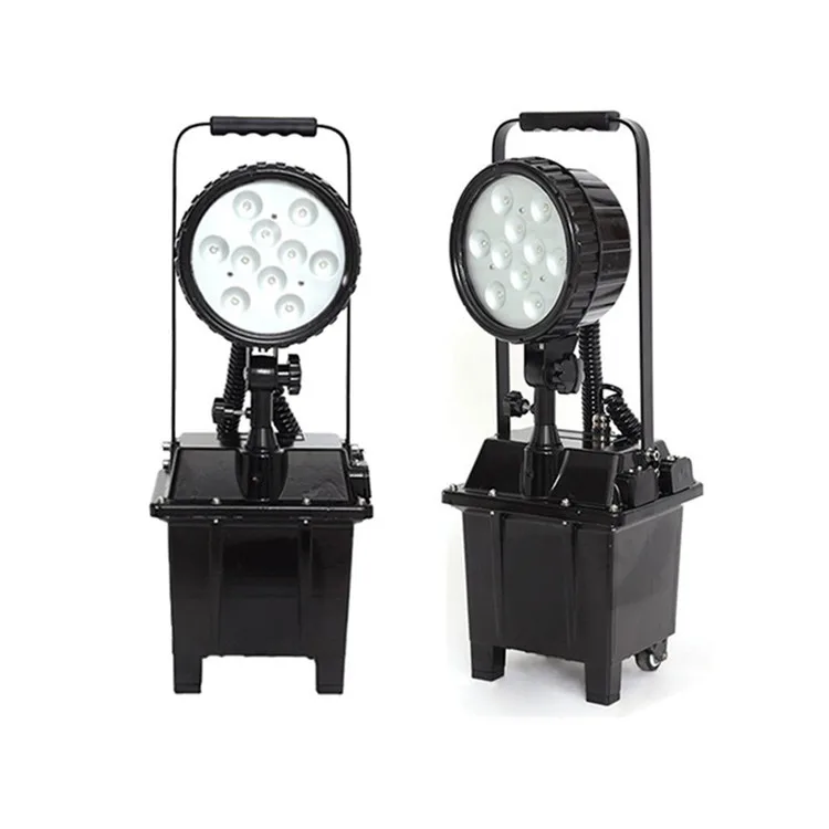 DC24V Outdoor Portable Work Light Rechargeable Battery Explosion Proof Movable LED Working Lamp