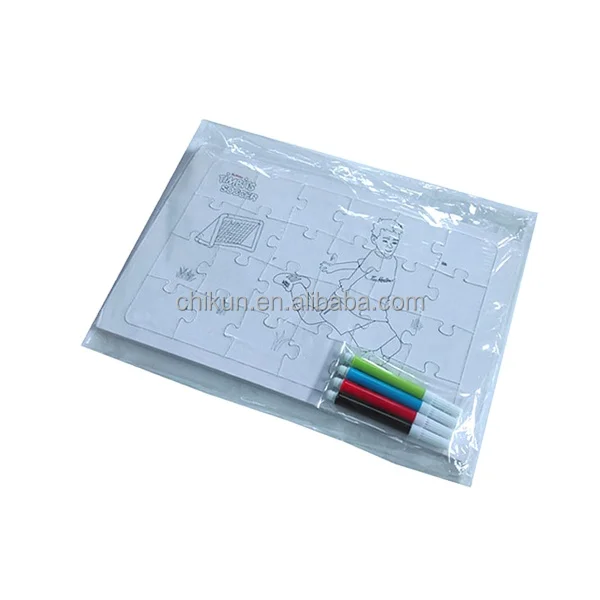 Custom Children Cardboard 100 200 150 500 1000 Pieces Jigsaw Puzzle Sublimation Diy Blank Puzzle Manufacturer