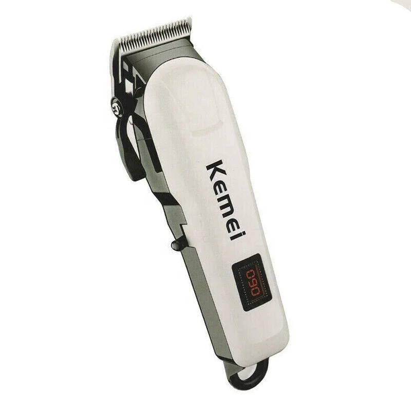 KEMEI 809A Wholesale cordless hair clipper professional rechargeable hair trimmer cordless electric hair clippers