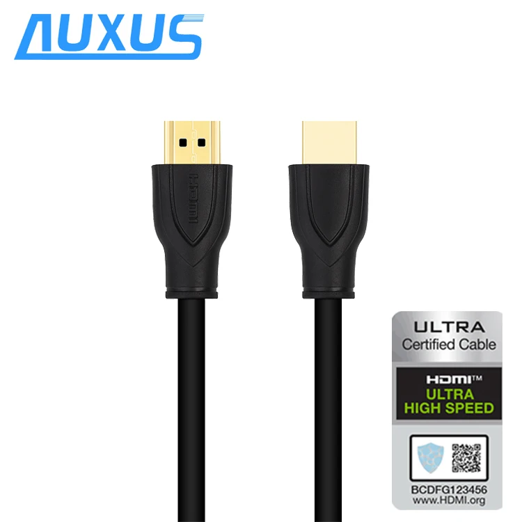  Сертифицированный Высокоскоростной HDMI-кабель YUV444 3D 8K @ 60 Гц 4K 120 48 Гбит/с золотой для