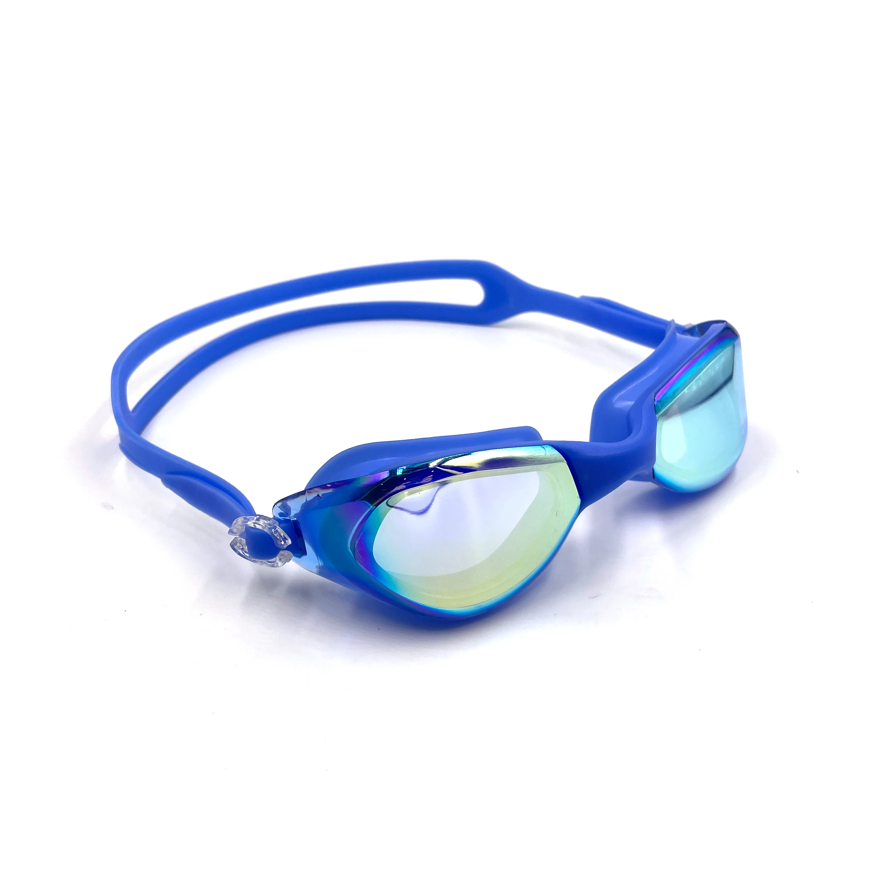 langzhisha Silicone Swim Glasses Waterproof No Leaking Anti Fog UV Protection Adult Swimming Goggles