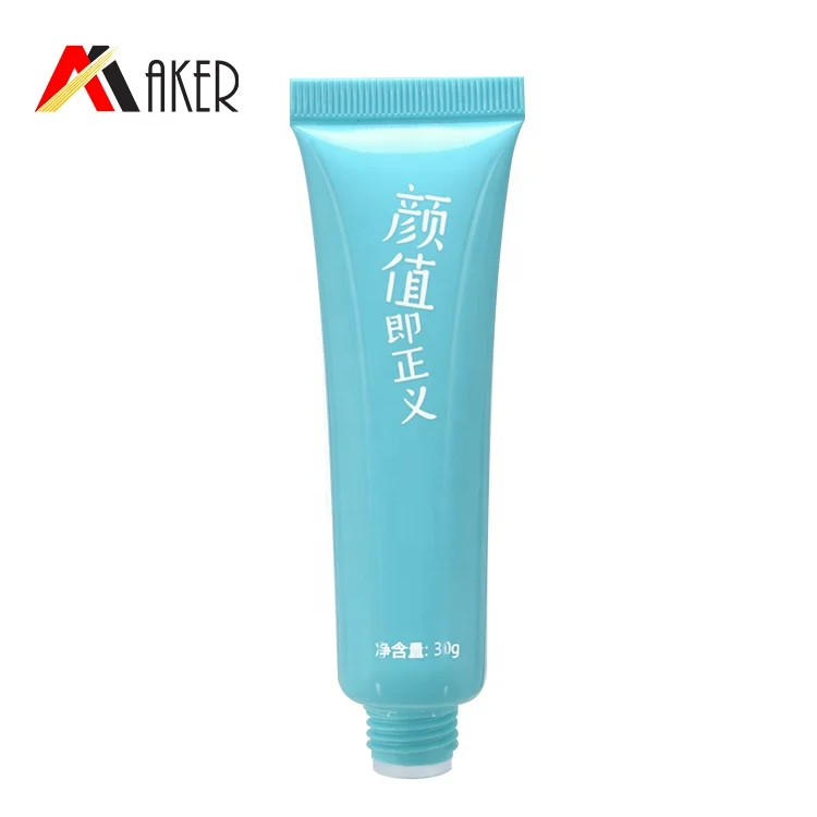 Factory New ABL Skincare Squeeze Flat Soft For Shampoo 250Ml Body Lotion Cosmetic Lip Balm Gloss Tube With Custom Packaging