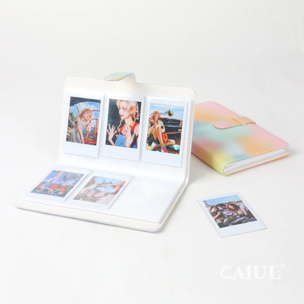 Manufacturer Painting 96 BST Kpop Card stamp collection Album Photo Weeding Instax 11 flim  PU Leather  mini photo album