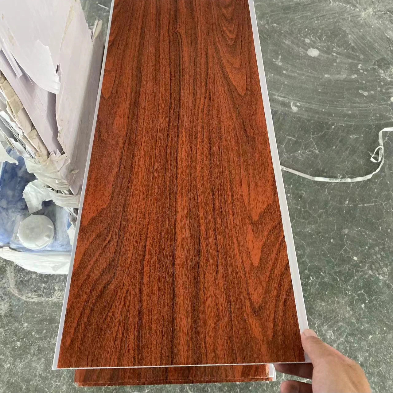 25/30cm Waterproof cielo raso interior decoration plastic cielo falso pvc ceiling panel