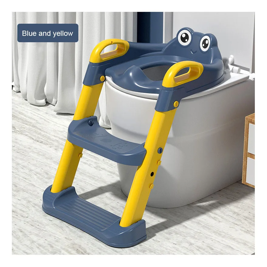 OEM Baby Kids Potty Training Toilet Seat cover Ladder For Children With step stool 2022