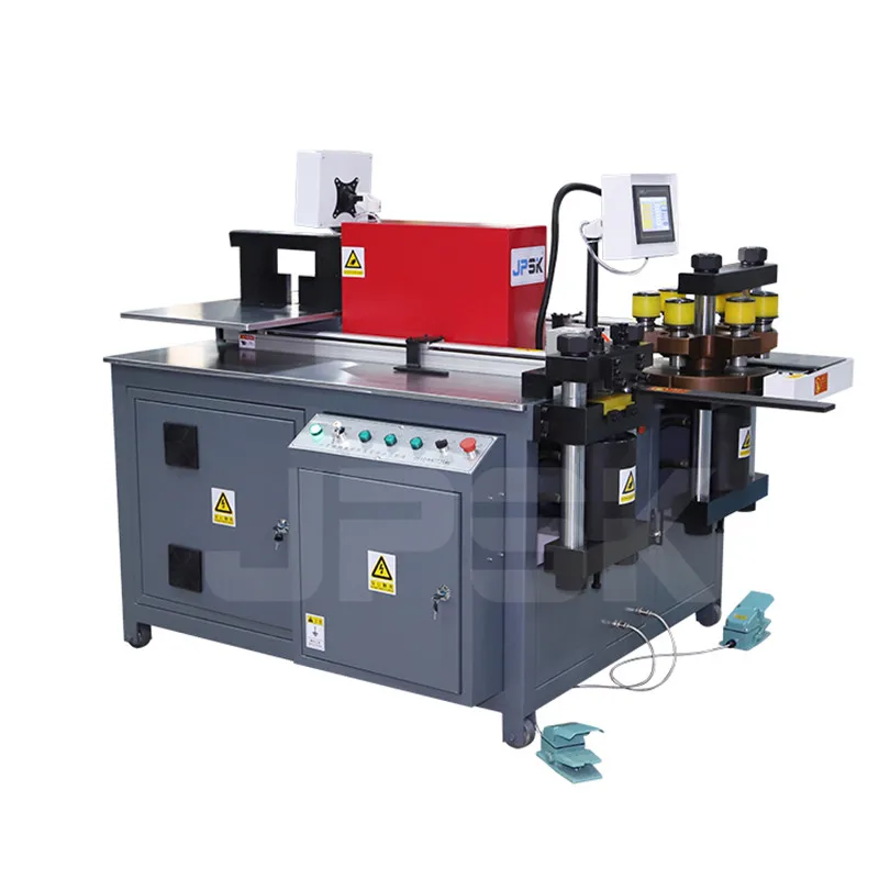 Automatic  PLC control  JPSK-4A-303NC  busbar  processing  machine manufacturer in China