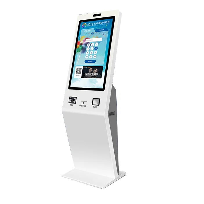 Self-Order Indoor Kiosks Touch Screen LCD Advertising Display