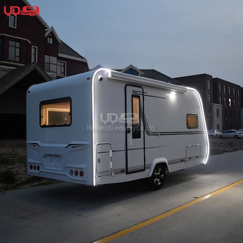 High Quality China Factory Campers Motorhomes Caravans RV Travel Trailer Caravan Camper Trailer