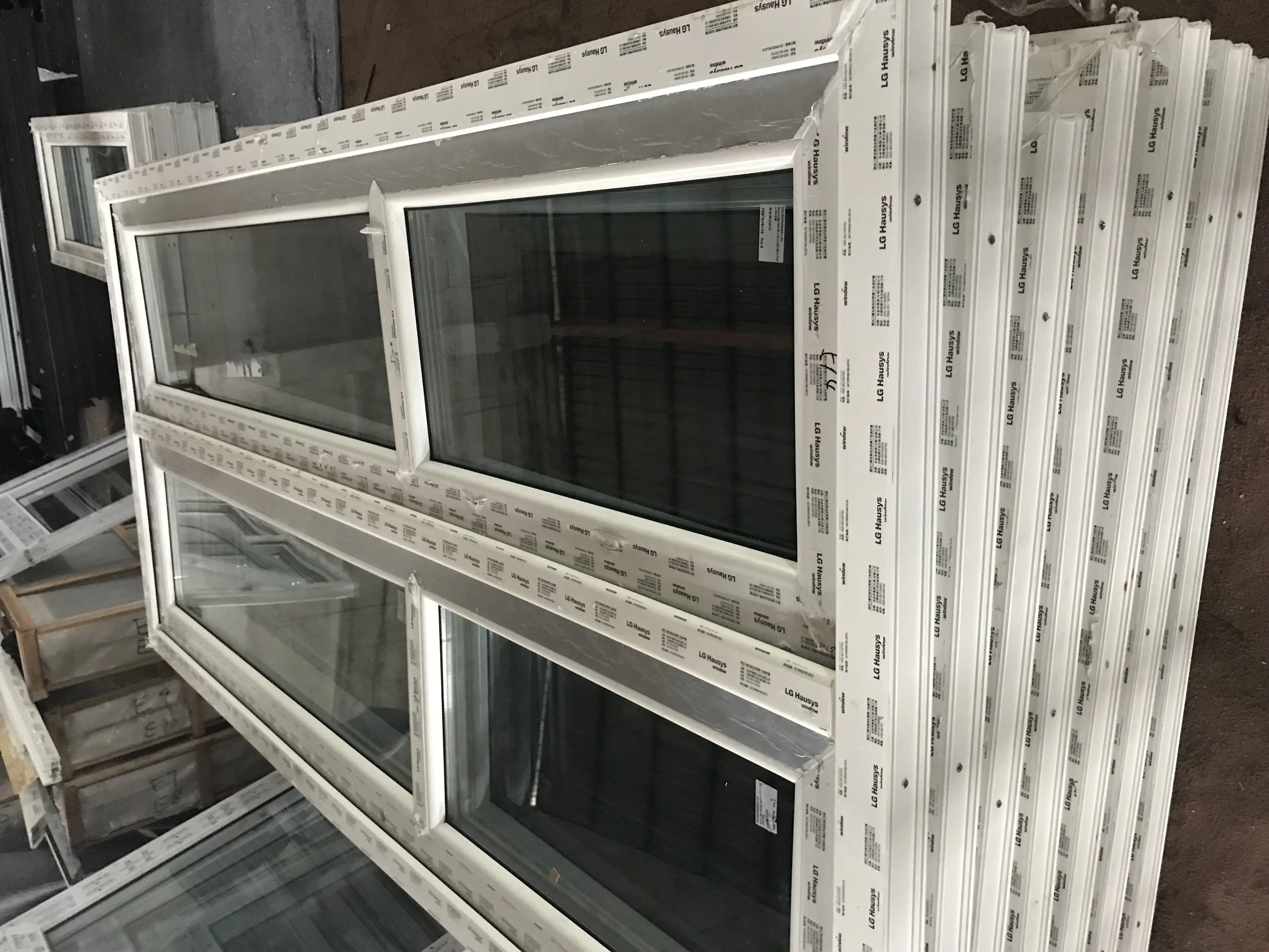 2024 Hot Sale Factory price UPVC/PVC Double Glazed French Casement Door