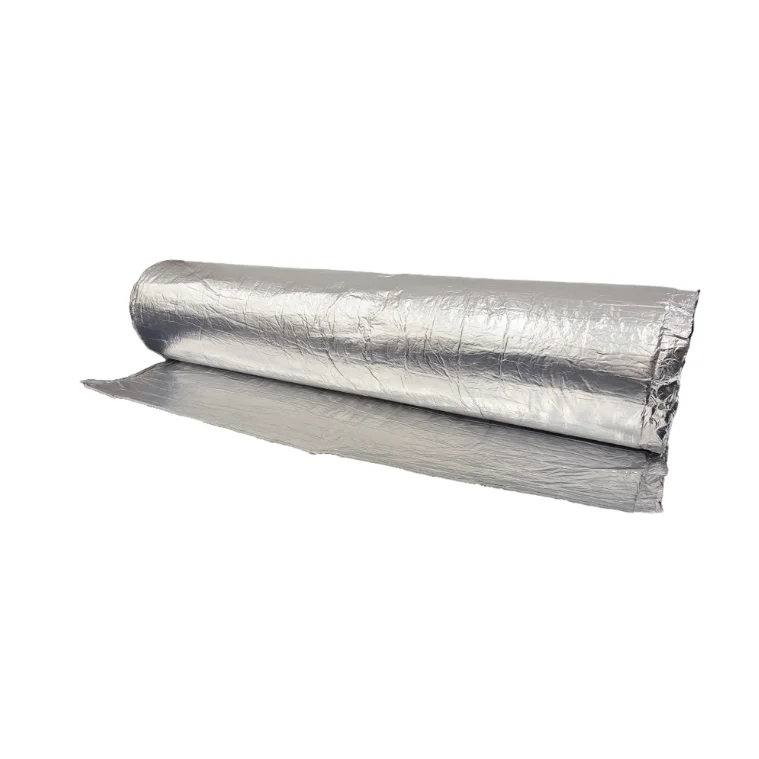 Fire Retardant Fiberglass Core Fiberglass Foil Insulation Heat Shield Reflective Foil Insulation For Crawl Spaces