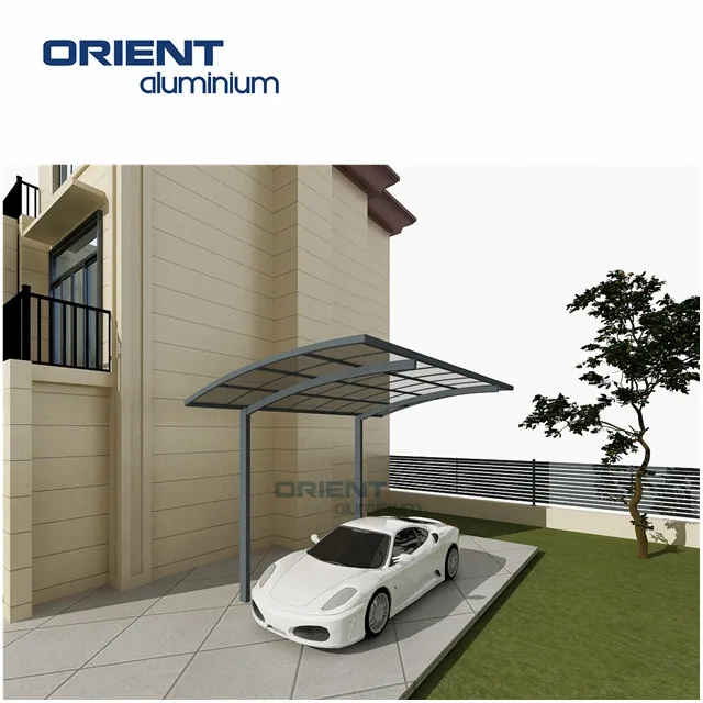 Aluminum carport /Car Shade Port/Car Garage in polycarbonate