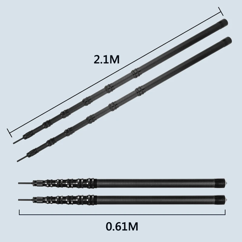 high modulus carbon fiber telescopic pole