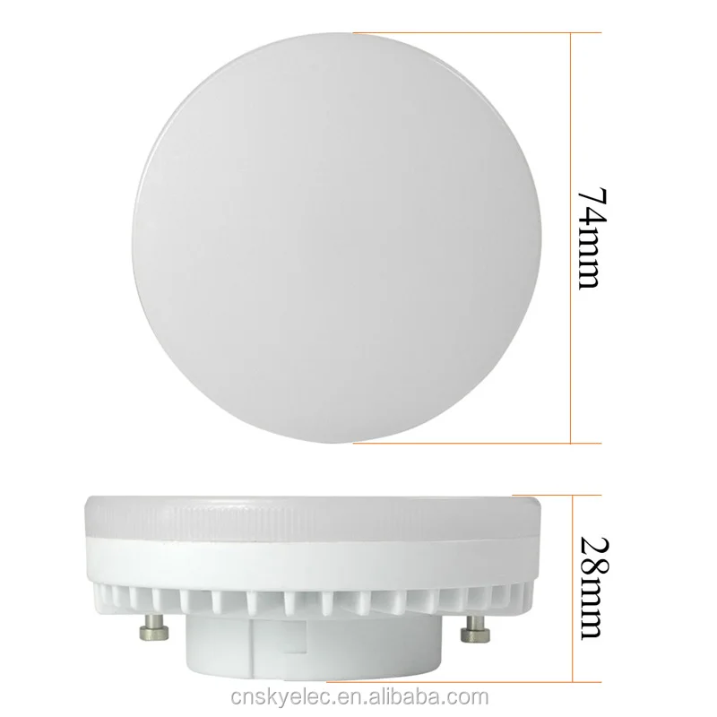 sky factory led gx53 7w 700lm 85-265V 25X75mm  led kitchen lamp gx53 7w  led spotlight 3000k 4000k 6000k