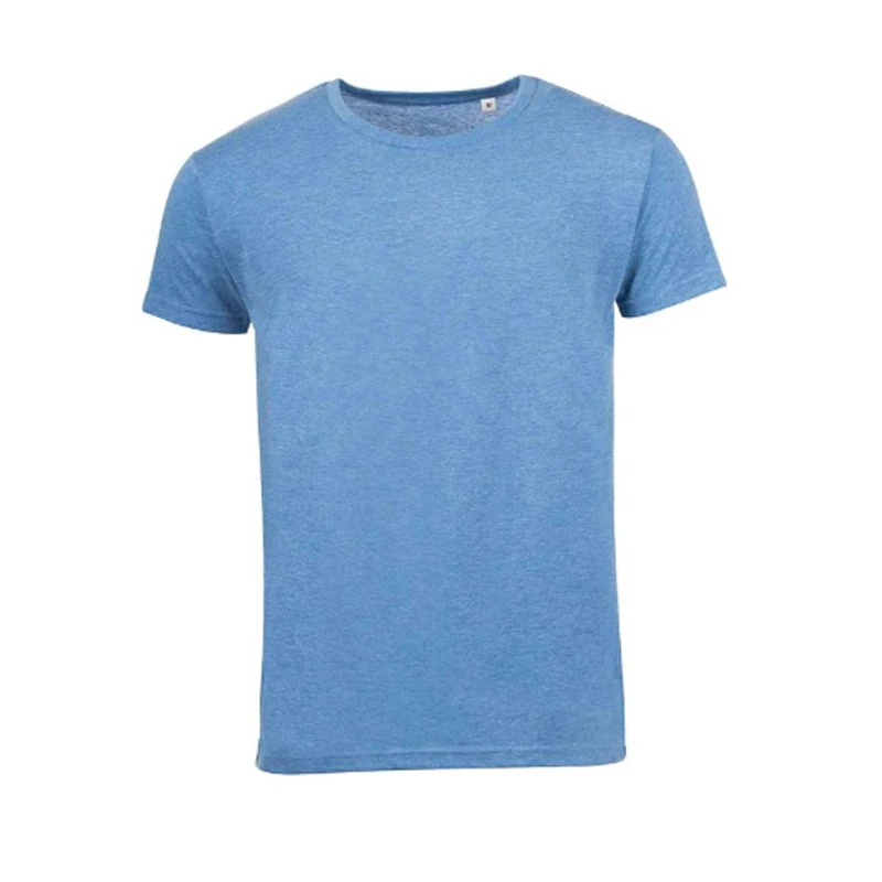 OEM high quality 60 cotton 40 polyester t shirt short sleeve slim fit t shirts custom logo wholesale blank t shirts for printing