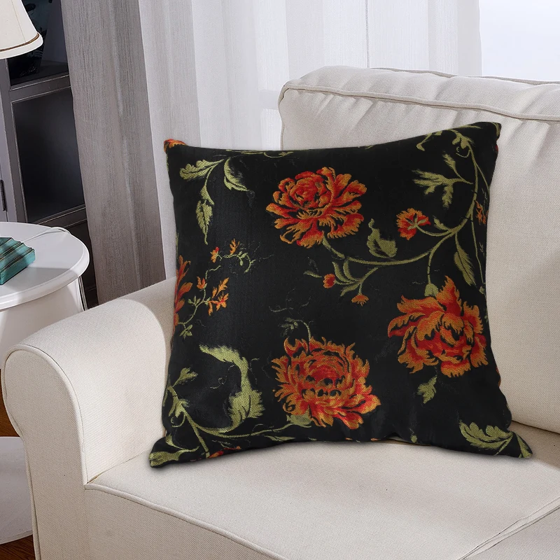 
Knit Jacquard Cushion For Sofa Back Alignment Indoor Decorative Cushions 