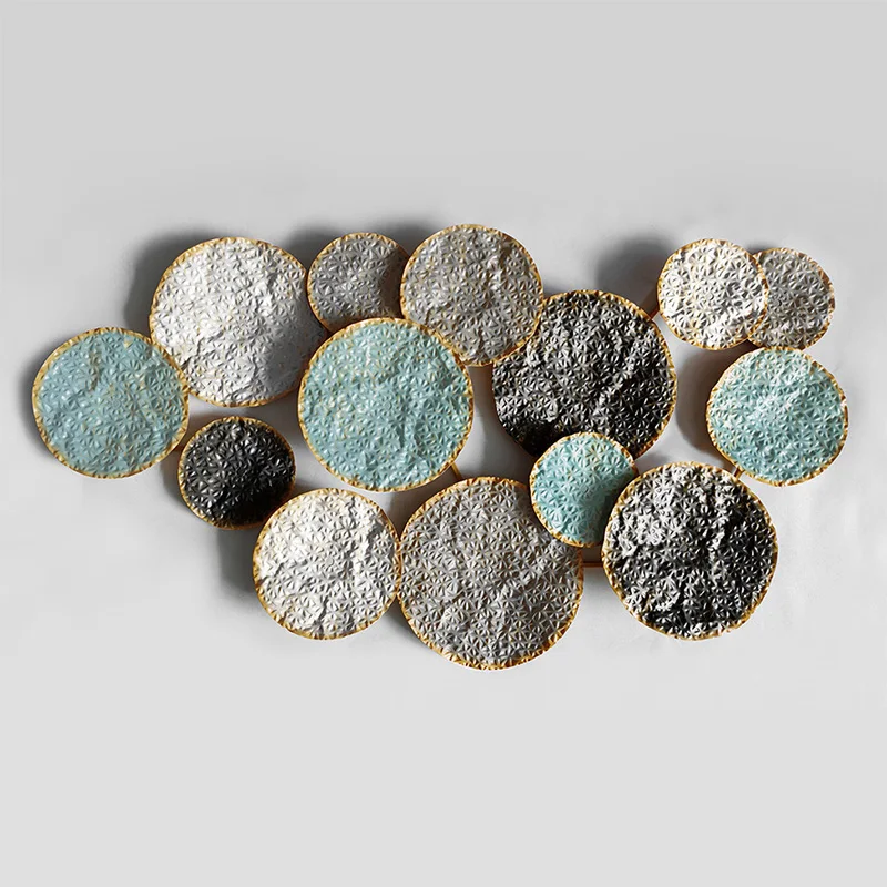 Light Luxury Modern Metal Handicraft 3D PC Abstract Wall Art Decor Hand-Held Wire Custom Garden Decoration Old Custom Hanging