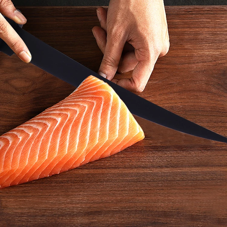 Нержавеющая сталь 7 дюймов Филейный Нож для вождения, рыбной ловли кухня филейные ножи для рыбалки