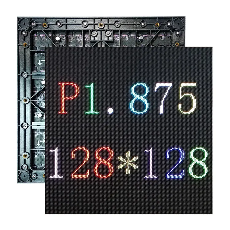 Remote Control Indoor Led Screen RGB Led Matrix Panel Tenue Serveuse Dedicated To Restaurants Music Dj Wedding Decorations
