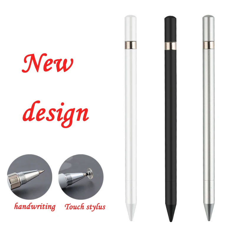 BDD Stylus Pen 2 in1 For Ipad Tablet  Drawing Pencil Capacitive Stilus Smart Screen Touch Pens  Pen For Mobile Phone PC