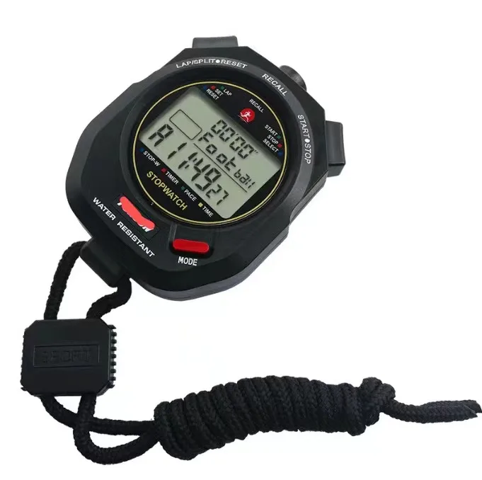 Portable Memory Professional Chronograph Digital Timer Counter Sports Stopwatch