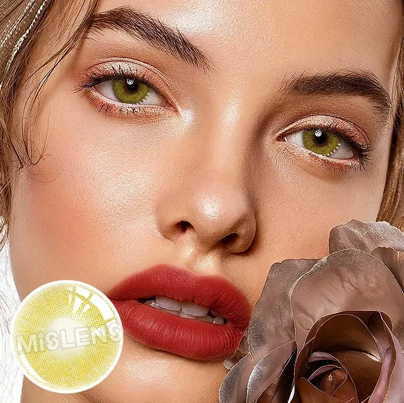 Wholesale Cheap 5Tone Colored Contact Lens Soft Colored Eye Fresh Eye Look Contact Lenses