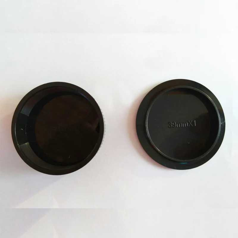 
camera Body cap + Rear Lens Cap sets for leica M39 L39 39mm Screw Mount with tracking number 