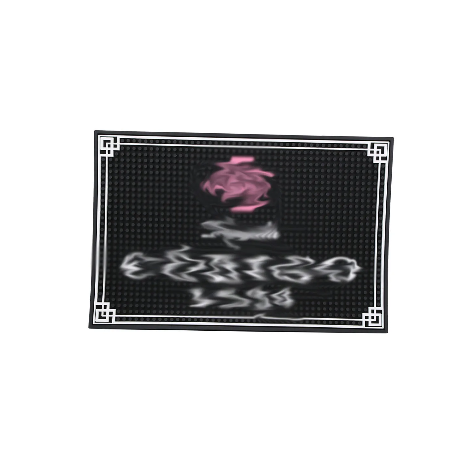 Customized PVC soft rubber bar mat rectangular thickened bar mat non-slip, wear-resistant, waterproof and drainable