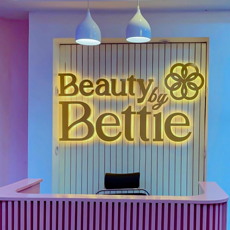 Led Custom 3d logo Sign Indoor Metal Led Backlit Outdoor logo Wall Sign Business Channel Letters Signs logo Outdoor