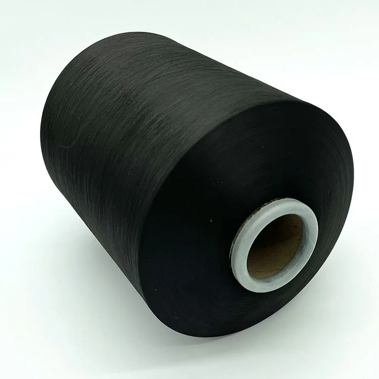 High evenness polyester spandex yarn air covering yarn for weaving (1600197958498)