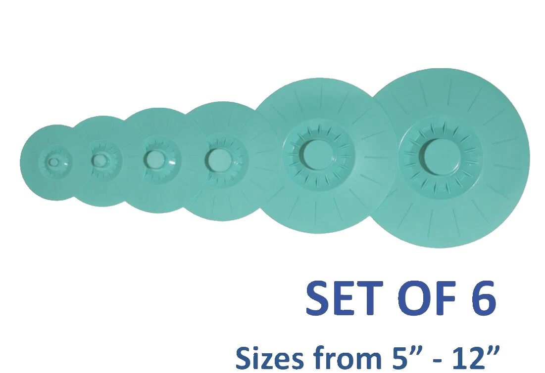 China Manufactory Moulding Various Sizes Universal Silicone Suction Lid Covers fit Pans, Cups, Pot