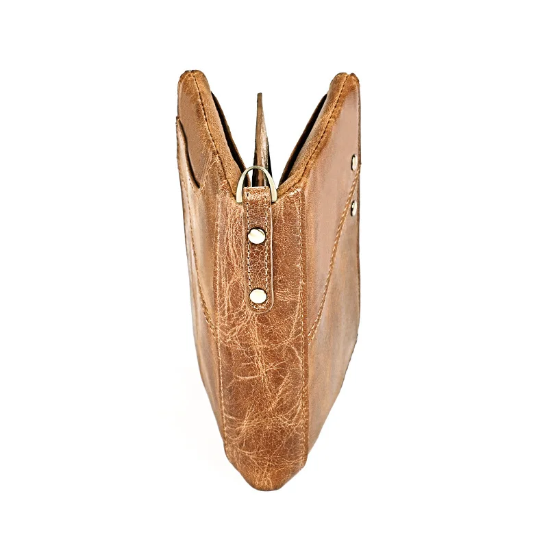 New Fashion Genuine Leather Men Wallet Small Zipper Male Short Coin Purse Brand High Quality Men Wallet