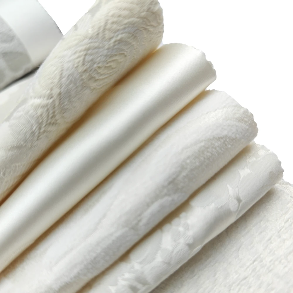 Bomar 2024 New Damask Jacquard Brocade Fabric by the Yard Home Deco Upholstery Silk curtains fabric and materials