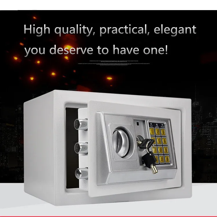 Secure Metal fireproof digital code lock Cash Safe Electronic Money Safe Steel Mini Safe Hotel Family Cheap